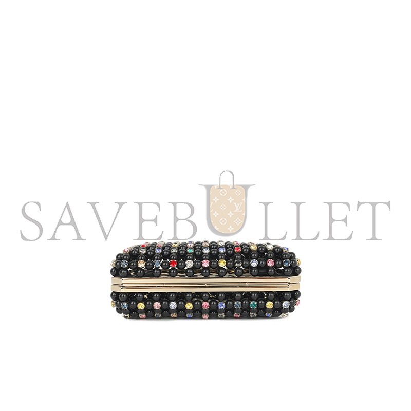 Ch**el MASTER CRUISE 23 GLASS PEARLS EVENING BAG (16*9*4.5cm)